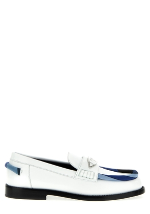 Pucci Logo Leather Loafers