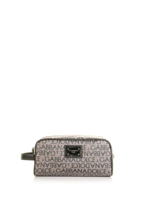 Dolce & Gabbana Leather Beauty With Logoed Plaque