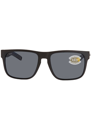 Costa Del Mar SPEARO Gey Polarized Polycarbonate Mens Sunglasses SPO 01 OGP 56