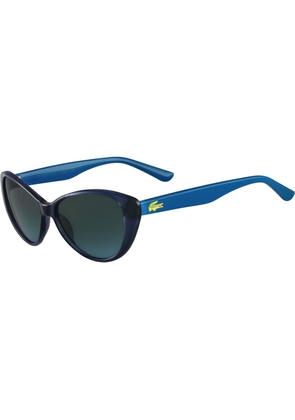 LACOSTE Grey Cat Eye Unisex Sunglasses L3602S/CL - Blu - 424