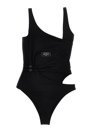 Off-White Off One-Piece Swimsuit