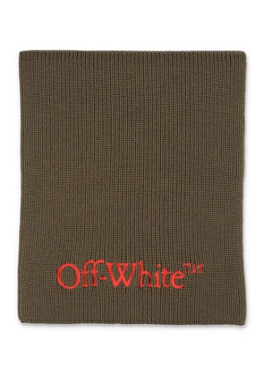 Off-White Bookish Knit Scarf