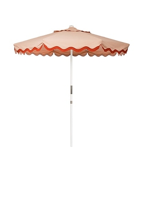 business & pleasure co. Market Umbrella in Riviera Pink - Coral. Size all.