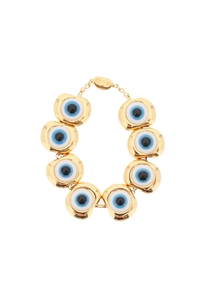 Timeless Pearly Bracelet With Eyes