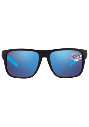 Costa Del Mar SPEARO XL Blue Mirror Polarized Glass Mens Sunglasses 6S9013 901301 59