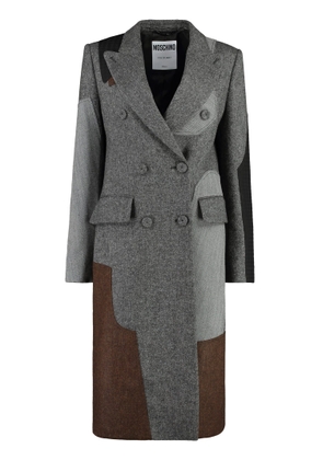 Moschino Contrasting Detail Coat