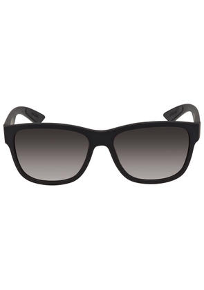 Prada Linea Rossa Grey Gradient Rectangular Mens Sunglasses PS 03QS DG00A7 57