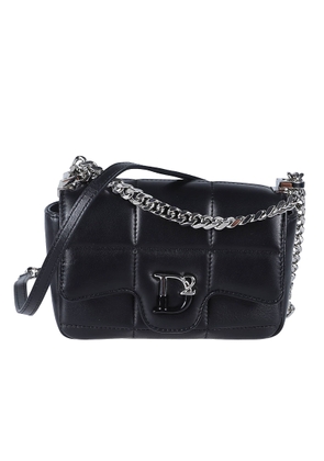 Dsquared2 Chain Strap Quilted Shoulder Bag