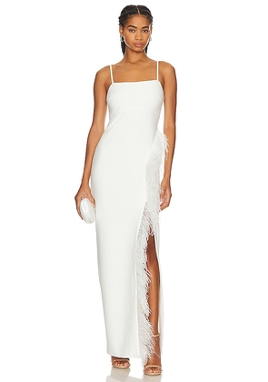 LIKELY Nelly Gown in White. Size 8.