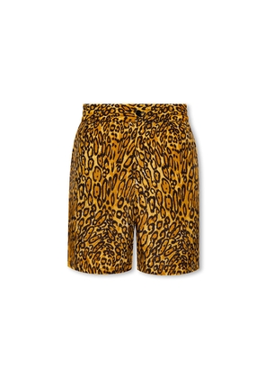 Moschino Shorts With Animal Print
