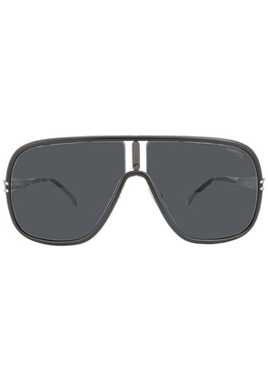 Carrera Grey Rectangular Unisex Sunglasses FLAGLAB 11 0003/IR 64