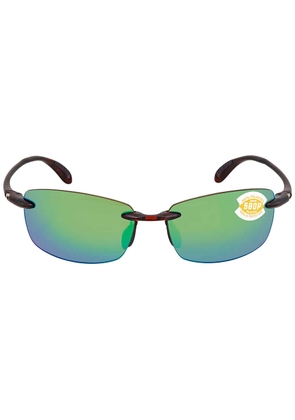 Costa Del Mar BALLAST Green Mirror Polarized Polycarbonate Mens Sunglasses BA 10 OGMP 60