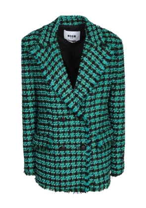 Msgm Double-Breasted Blazer