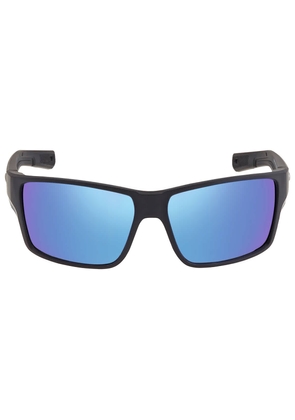 Costa Del Mar REEFTON PRO Blue Mirror Polarized Glass Mens Sunglasses 6S9080 908001 63