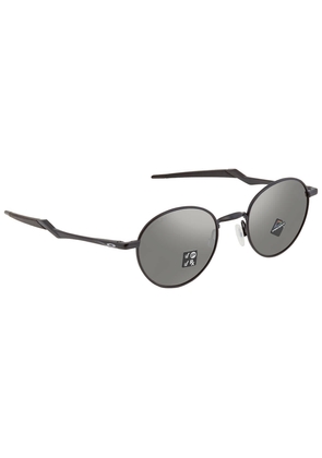 Oakley Terrigal Prizm Black Polarized Round Unisex Sunglasses OO4146 414604 51