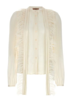 Twinset Feather Detail Shirt