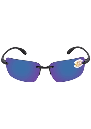 Costa Del Mar GULF SHORE Blue Mirror Polarized Polycarbonate Unisex Sunglasses GSH 11 OBMP 66