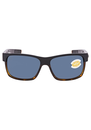Costa Del Mar Half Moon Gray Polarized 580P Sunglasses HFM 181 OGP