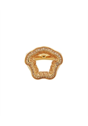 Versace Gold Plated Metal Ring