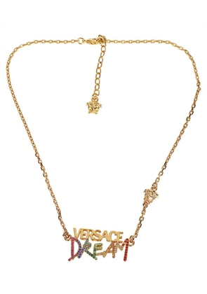 Versace Gold-Tone Metal Necklace