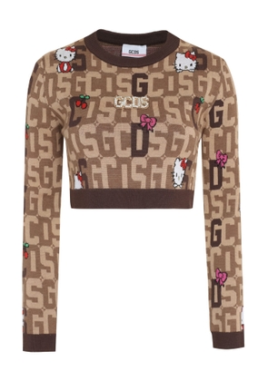 Gcds X Hello Kitty - Wool-Blend Crew-Neck Sweater