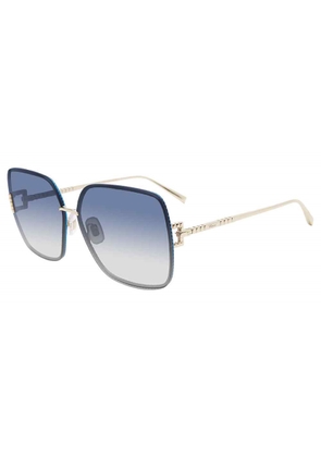 Chopard Blue Gradient Sport Ladies Sunglasses SCHF72M SNAZ 62