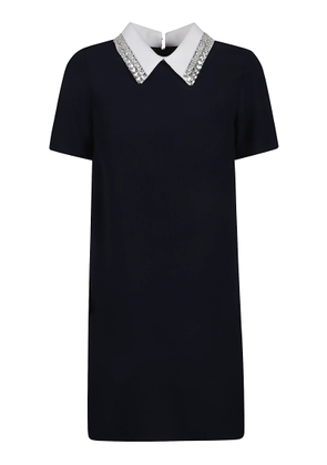 N.21 Mid-Length Embellished Collar Dress