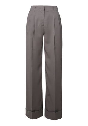 The Andamane Grey Polyester Trousers