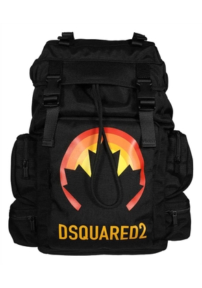 Dsquared2 Logo Detail Nylon Backpack