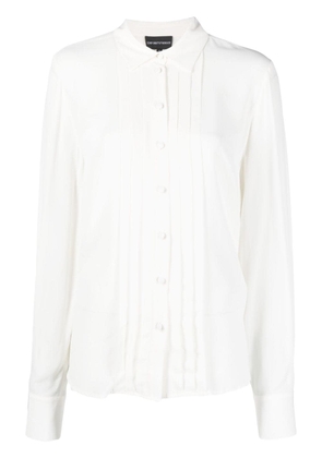 Emporio Armani Long Sleeves Shirt With Bow