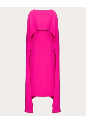 Valentino CADY COUTURE MIDI DRESS Woman PINK PP 36