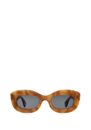 Garrett Leight Dolores Sun Ember Tortoise Sunglasses