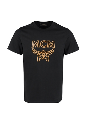 Mcm Logo Cotton T-Shirt