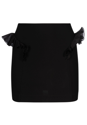 Nensi Dojaka Frilled Inserts Mini Skirt