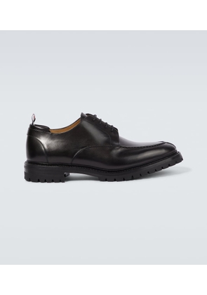 Thom Browne Apron Stitch leather Derby shoes