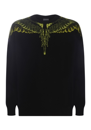 Sweatshirt Marcelo Burlon Icon Wings In Wool And Cashmere