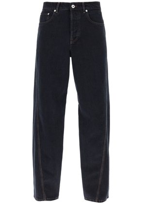 Lanvin Baggy Jeans With Twisted Seams
