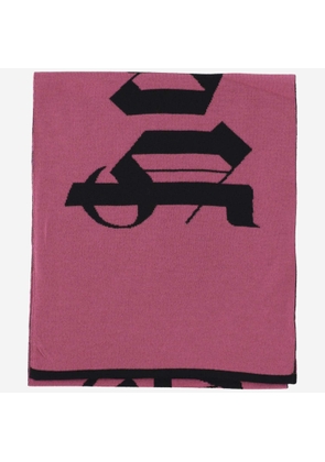 Palm Angels Reversible Wool Blend Scarf