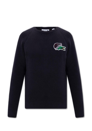 Lacoste Logo Patch Knitted Crewneck Jumper