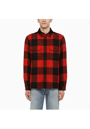 Woolrich Red And Black Check Shirt