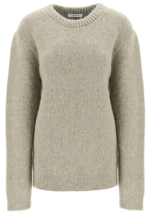 Lemaire Sweater In Melange-Effect Brushed Yarn