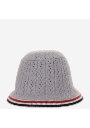 Thom Browne Cashmere Wool And Silk Blend Hat