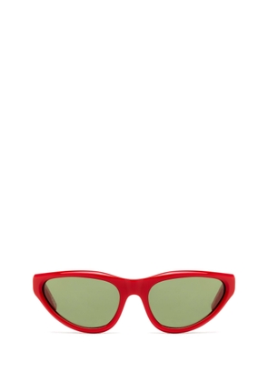 Marni Eyewear Mavericks Solid Red Sunglasses
