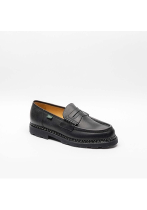 Paraboot Reims Marche Black Leather Loafer