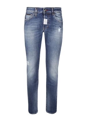 Philipp Plein Super Straight Cut Jeans