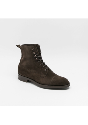 Edward Green Galway Mocca Suede Derby Boot