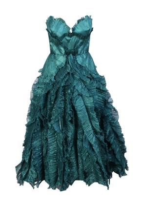 Maria Lucia Hohan Teal Lunara Dress