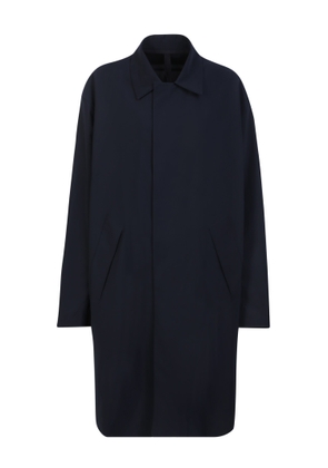 Harris Wharf London Three-Quarter Sleeves Black Coat