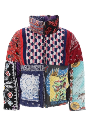Children Of The Discordance Reversible Patchwork Down Jacket