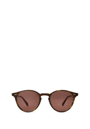 Mr. Leight Marmont Ii S Hickory Tortoise-Antique Gold Sunglasses